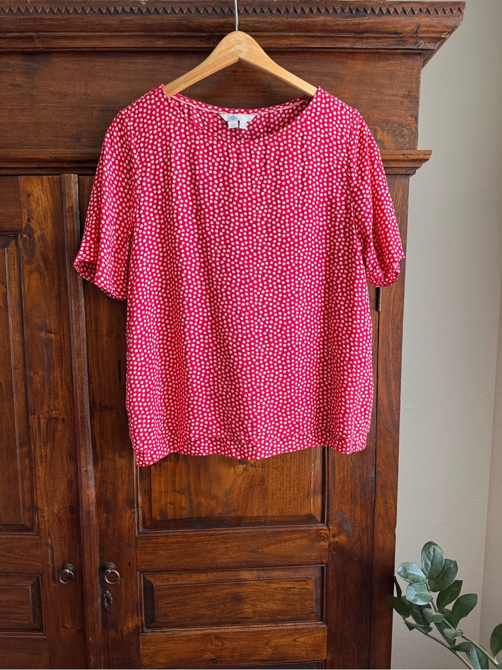 Boden Polka Dot Top